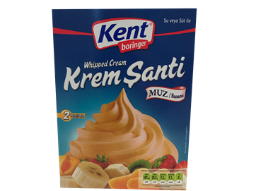 KB Krem Şanti, Muz 150g